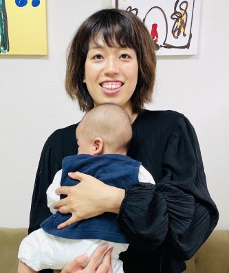 帝王切開ママ
